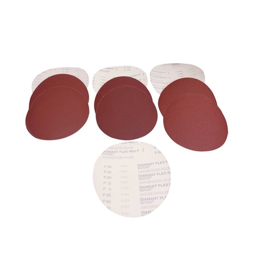[STKTSM250SET] Sanding disc set Ø254 1xK60 3xK80 3xK100 3xK120 (STKTSM250SET, HOLZMANN)