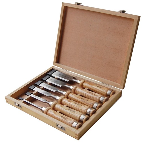 [SES6TLG] Tekinimo kaltų rinkinys 6 vnt. (SES6TLG, HOLZMANN)
