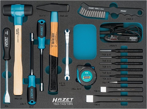 [163-143/18N] Universal set (163-143/18N, HAZET)