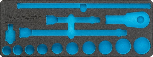 [163-396L] Two-component foam tool insert 575×215×53 mm (163-396L, HAZET)