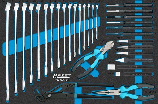 [163-626/31] Tool set (163-626/31, HAZET)