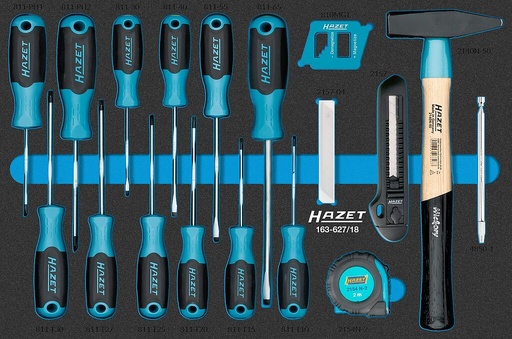 [163-627/18] Tool set (163-627/18, HAZET)