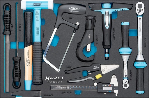 [163-638/11] Tool set (163-638/11, HAZET)