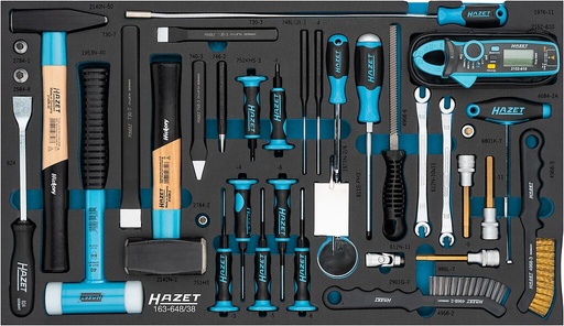 [163-648/38] Tool set (163-648/38, HAZET)