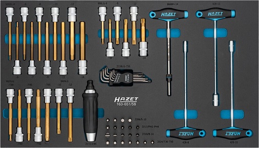 [163-651/58] Tool set (163-651/58, HAZET)