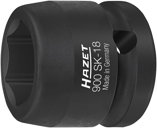 [900SK-18] Impact socket, hexagon (900SK-18, HAZET)