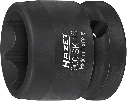 [900SK-19] Trieciena muciņa, sešstūra (900SK-19, HAZET)