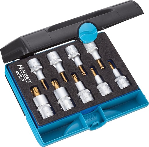 [992/9] TORX® screwdriver socket set (992/9, HAZET)