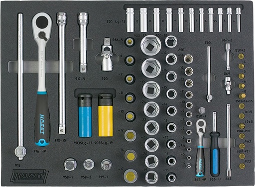 [163-104/77-BMW] Tool assortment BMW (163-104/77-BMW, HAZET)