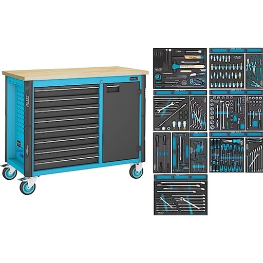 [179NW-8/244] Tool trolley Assistent with tool assortment (179NW-8/244, HAZET)