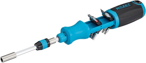 [811R] Ratcheting bit screwdriver with built-in magazine (811R, HAZET)