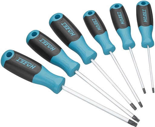 [811T/6] Screwdriver set, 6 pieces (811T/6, HAZET)