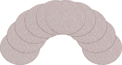 [9033-5-06/10] Spare grinding pads, 600 grain size, ⌀ 76.2 mm (9033-5-06/10, HAZET)