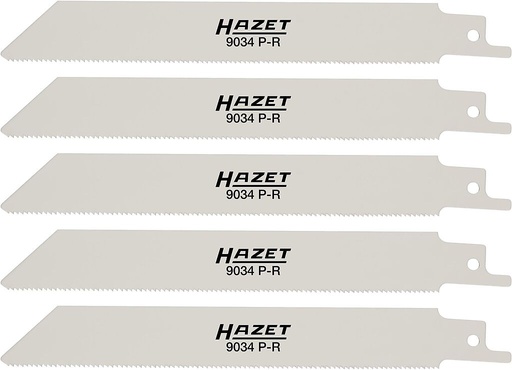 [9034P-R/5] Sabre saw blades, 5 pcs (9034P-R/5, HAZET)