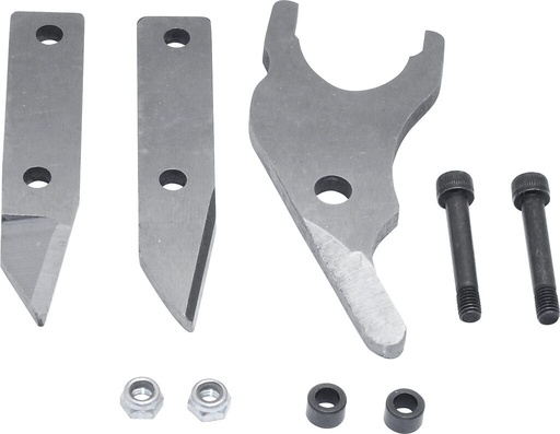 [9036-05/9] Replacement set: upper and lower blade, spacer washer, screw (9036-05/9, HAZET)