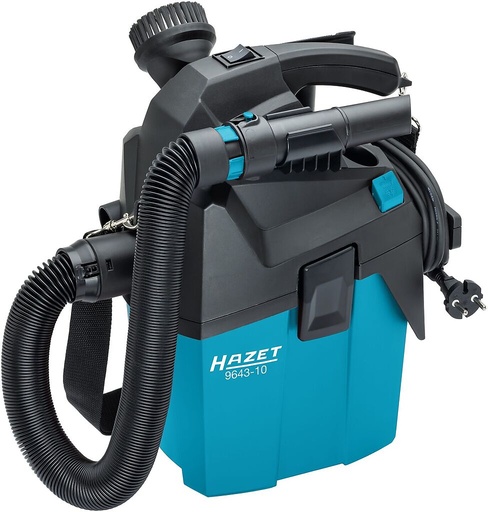 [9643-10] Dry vacuum cleaner with chassis, 300 × 230 × 440 mm (9643-10, HAZET)