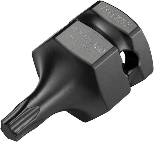 [995S6-T40] Smūginė galvutė 1/2″ su vidiniu TORX T40, trumpa, 43 mm (995S6-T40, HAZET)