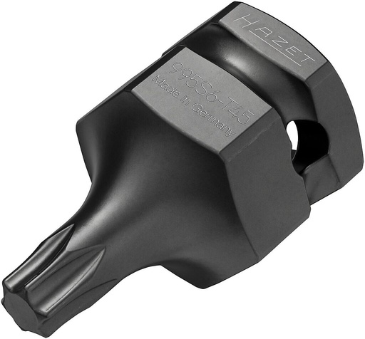 [995S6-T45] Impact socket 1/2″ internal TORX T45, short, 43 mm (995S6-T45, HAZET)