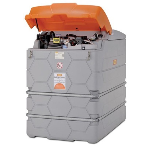 [11322] CUBE 2500 l dīzeļdegvielas tvertne, āra, Premium Plus 20 SIM (11322, CEMO)