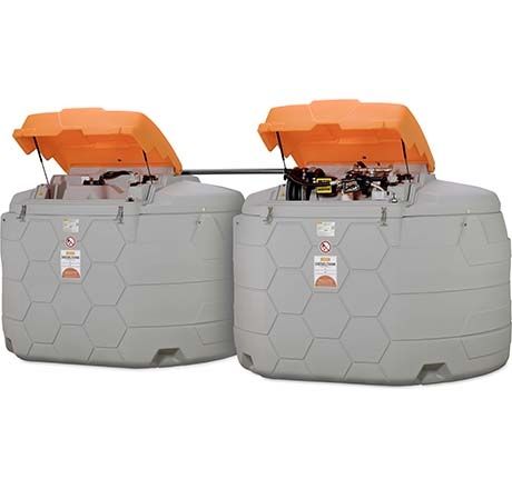 [11098] CUBE 15000 l diesel tank system, outdoor, Premium (11098, CEMO)