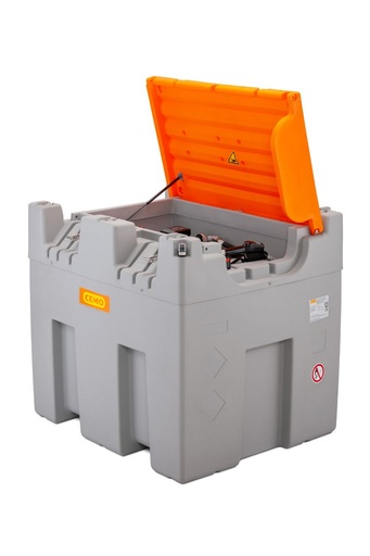[11629] CUBE 980 l diesel tank, outdoor, Basic, 4 m hose DN 19, with lockable lid (11629, CEMO)