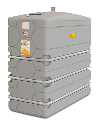 [11664] CUBE Slimline 2000 l dyzelino bakas su surinkimo padėklu (11664, CEMO)