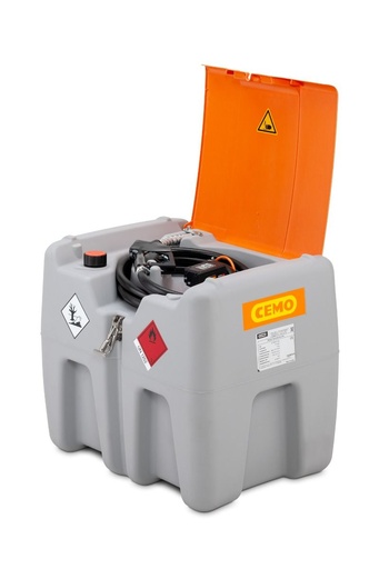 [11601] DT-Mobil Easy 210 l dyzelino talpa (CAS, akumuliatorinis siurblys) su krovikliu ir baterija (11601, CEMO)