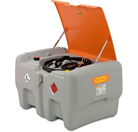 [10987] DT-Mobil Easy 440 l dyzelino talpa su CENTRI SP30 siurbliu (30 l/min), antgaliu ir dangčiu (10987, CEMO)