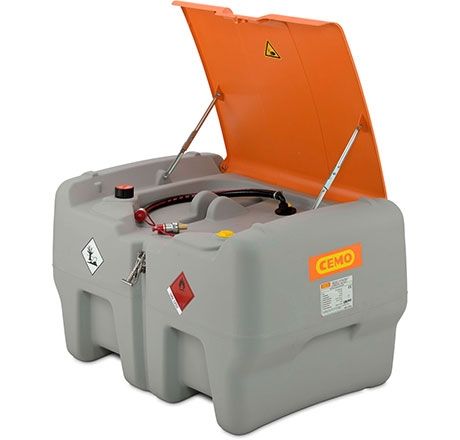 [11110] DT-Mobil Easy 440 l diesel tank without pump, with quick coupling and hinged lid (11110, CEMO)