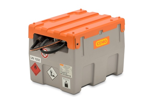 [10080] DT-Mobil Easy 200 l diesel tank with hand pump, lid and manual nozzle (10080, CEMO)