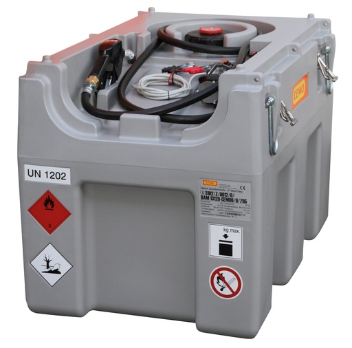 [10417] DT-Mobil Easy 460 l dīzeļa tvertne ar 24 V sūkni (40 l/min) un automātisko uzgali (10417, CEMO)