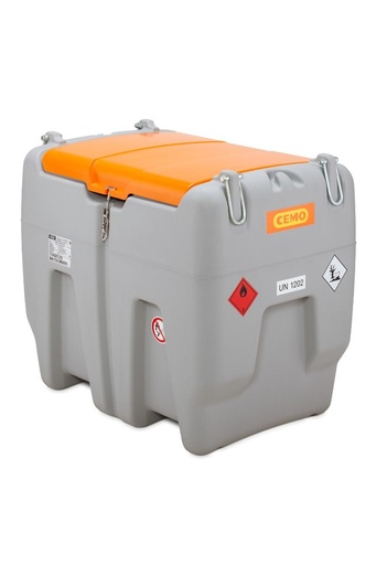 [11924] DT-Mobil Easy 620 l diesel tank with Cematic Duo 24/12 V electric pump (11924, CEMO)