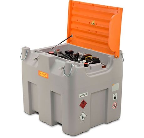 [10822] DT-Mobil Easy 980 l Basic dyzelino talpa su Cematic DUO (24/12 V) elektriniu siurbliu (10822, CEMO)