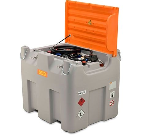 [10824] DT-Mobil Easy COMBI 850/100 l Basic diesel tank with Cematic Duo (24/12 V) pump (10824, CEMO)