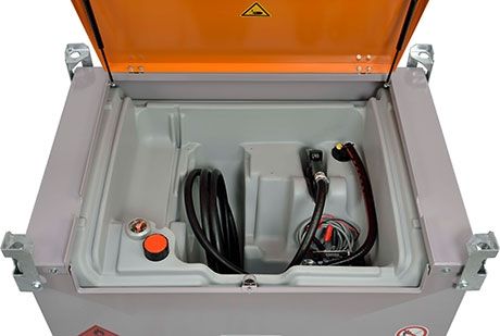 [11115] DT-Mobil PRO PE 440 l Basic dīzeļa tvertne ar vāku (11115, CEMO)