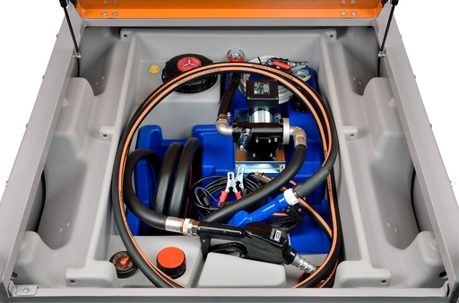 [10802] DT-Mobil PRO COMBI PE 850/100 l Basic ar Cematic Duo 24/12 V elektrisko sūkni (10802, CEMO)