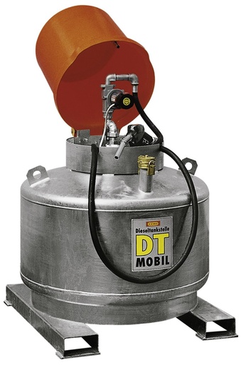 [7316] Mobili dyzelino bako sistema 400 l, su gaubtu, be siurblio (7316, CEMO)