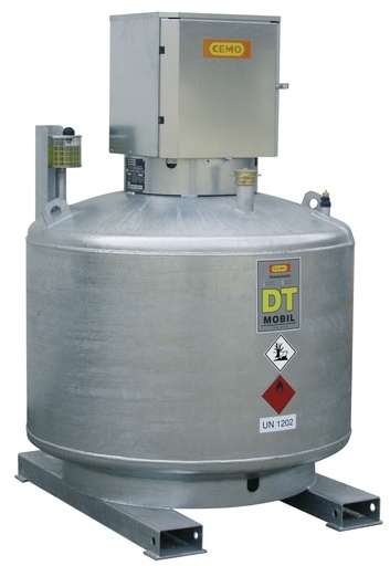 [7746] Mobili dyzelino bako sistema 400 l su spinta, be siurblio (7746, CEMO)