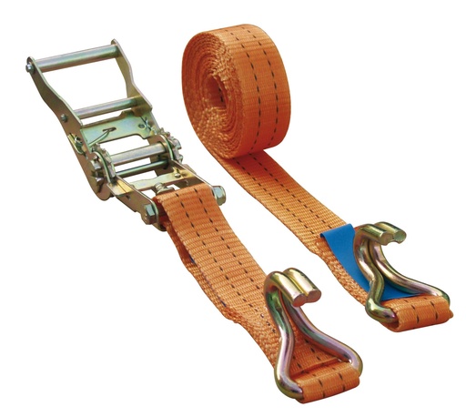 [8834] Tensioning belt, 35 mm x 3 m 2-piece with hooks, CEMO (8834)