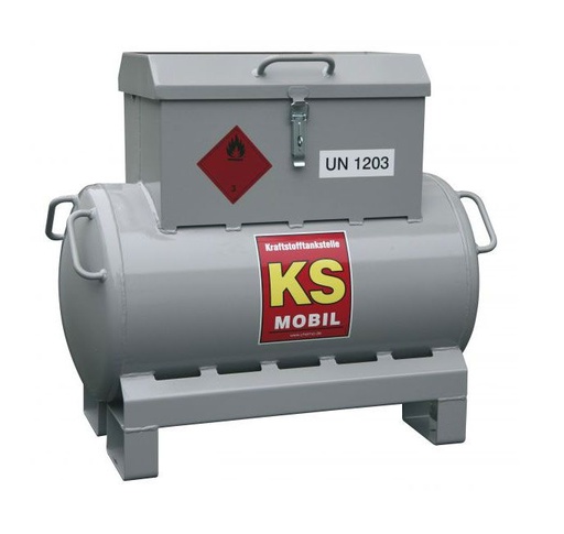 [8840] KS-Mobile Easy 90 l, dažytas, su rankiniu siurbliu 25 l/min, CEMO (8840)