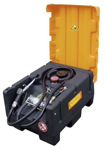 [10092] KS-Mobile Easy 120 l su rankiniu siurbliu 25 l/min ir PE baku 120 l su PE dangčiu, CEMO (10092)