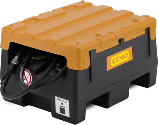 [11499] KS-Mobile Easy 120 l, 12 V, 25 l/min, lid, automatic nozzle, CEMO (11499)