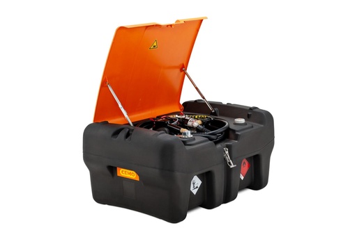 [11502] KS-Mobile Easy 330 l Basic, 12 V siurblys, 25 l/min, automatinis antgalis, 4 m žarna, dujinės spyruoklės, dangtis, pilnas ADR sertifikatas, CEMO (11502)