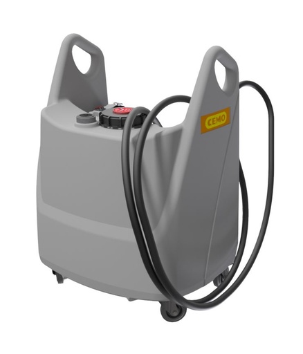 [11676] Transfer trolley lubricants 130L without pump and battery, CEMO (11676)