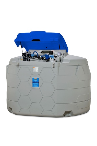 [11165] CUBE-Tank 5000 l AdBlue, lauko, Premium „Fuel Terminal“ (11165, CEMO)
