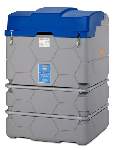 [10303] CUBE 1500 l AdBlue tank Outdoor Basic, fully assembled, with a winter package (10303, CEMO)