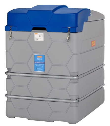 [10307] CUBE-Tank 2500 l AdBlue išplėtimas, lauko, su jungiamuoju komplektu prie pirmojo bako, visiškai sumontuotas, su žiemos paketu (10307, CEMO)
