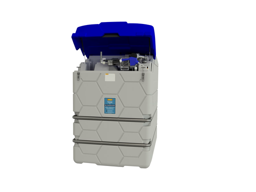 [11037] CUBE 2500 l tank for AdBlue, outdoor, Basic "Fuel Terminal" (11037, CEMO)