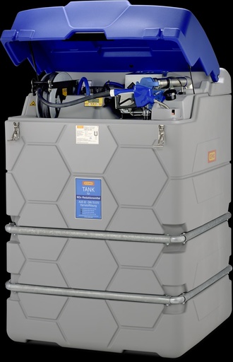 [11030] CUBE 1500 l tank for AdBlue, outdoor, Premium Plus (11030, CEMO)