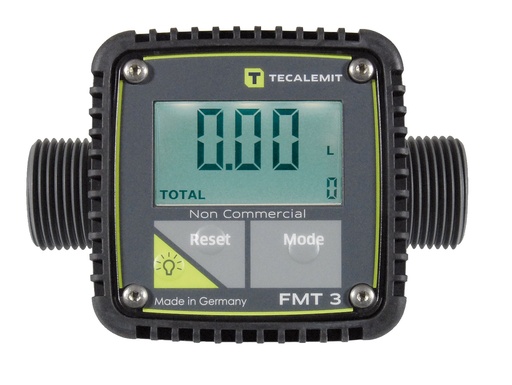 [10451] Digital turbine meter FMT II, POM, 5–90 l/min, 1" BSP (10451, CEMO)